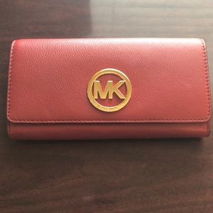 Brand New Red Michael Kors Wallet